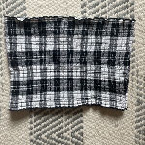 Hollister smocked tube top